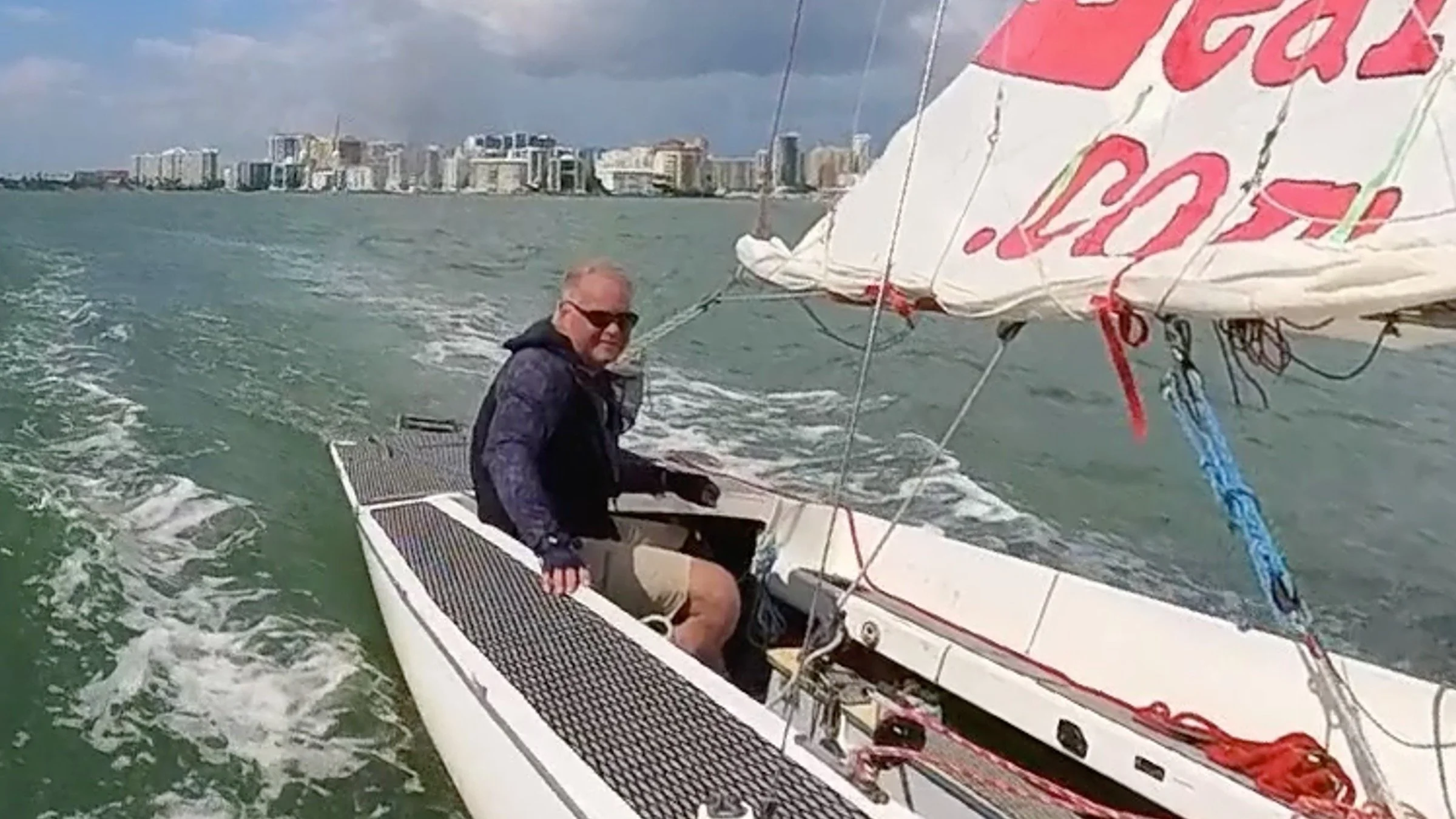 Herny at the helm