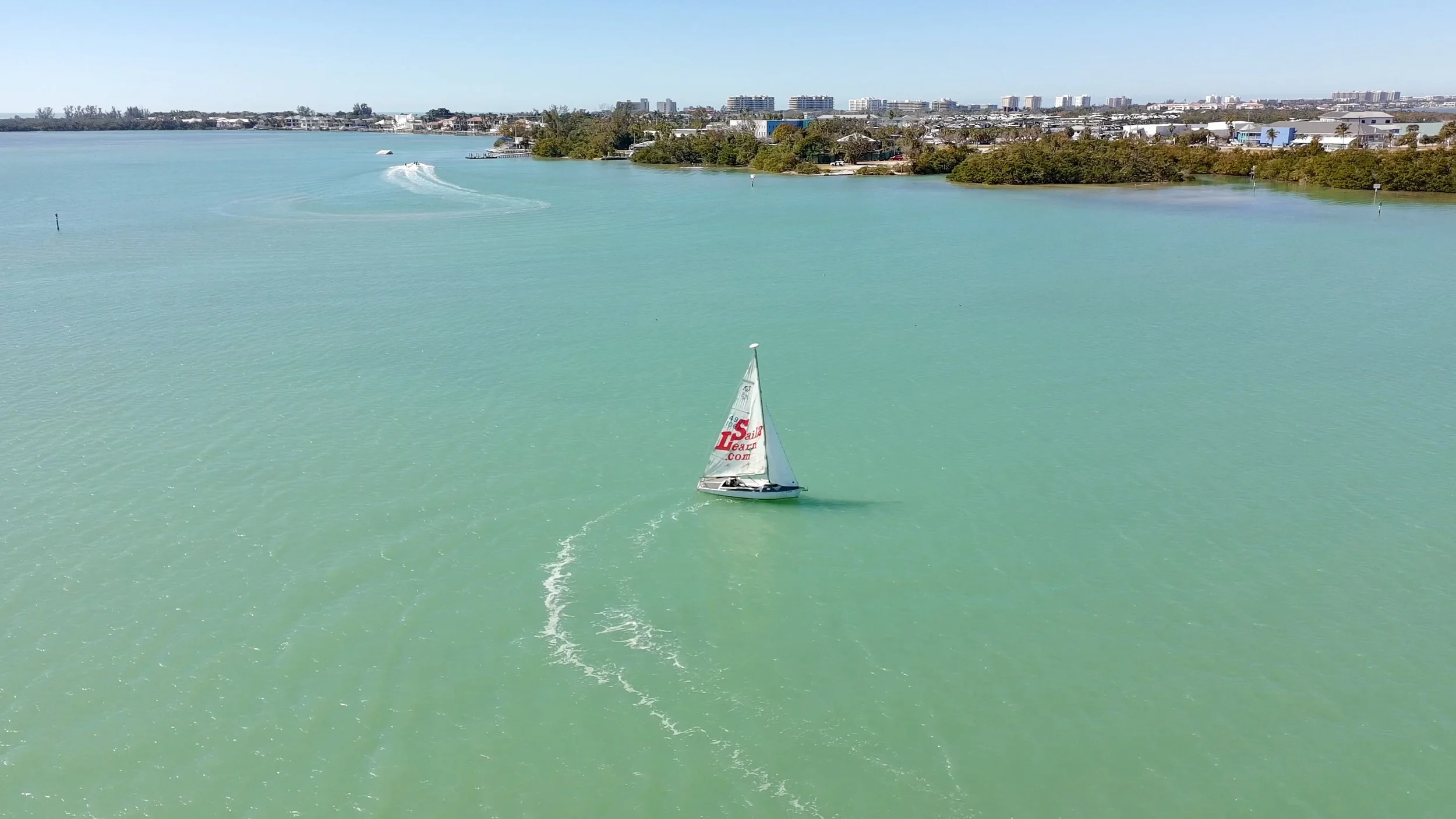 Quadcopter Aerial shot