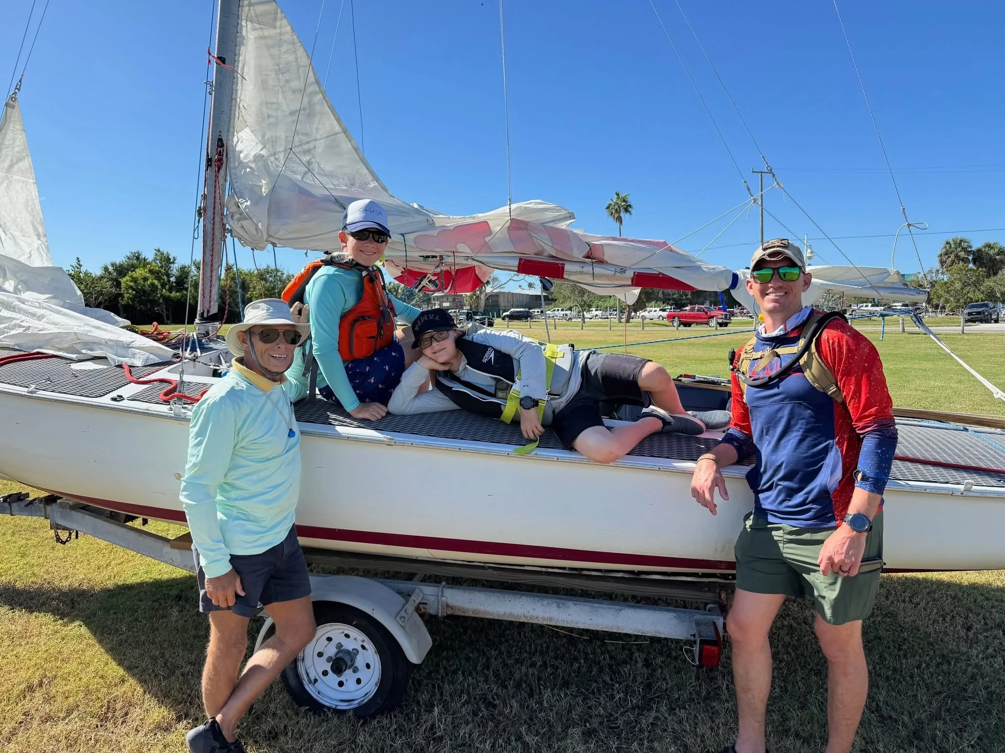 Rigging JoySEA Too with the "Bowditch Boys!"