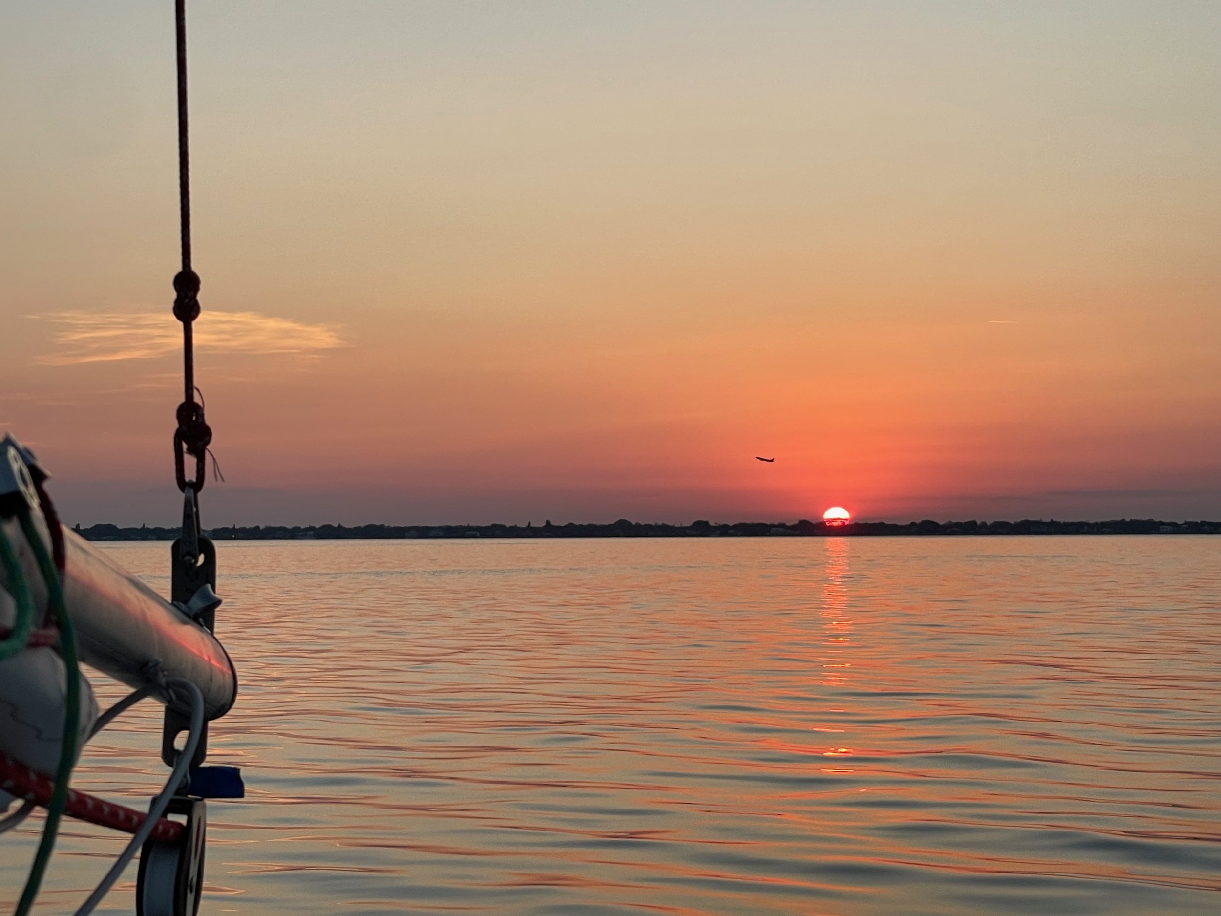 Sunrise on Sarasota Bay - 6AM takeoff - Red Sky in Mornin