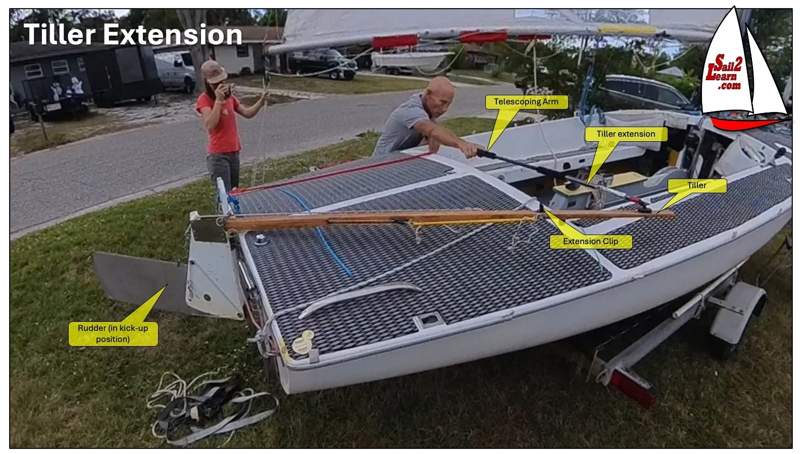 Parts of Tiller Extension