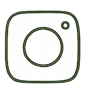 Outline of a compact digital camera with a lens and a small flash
