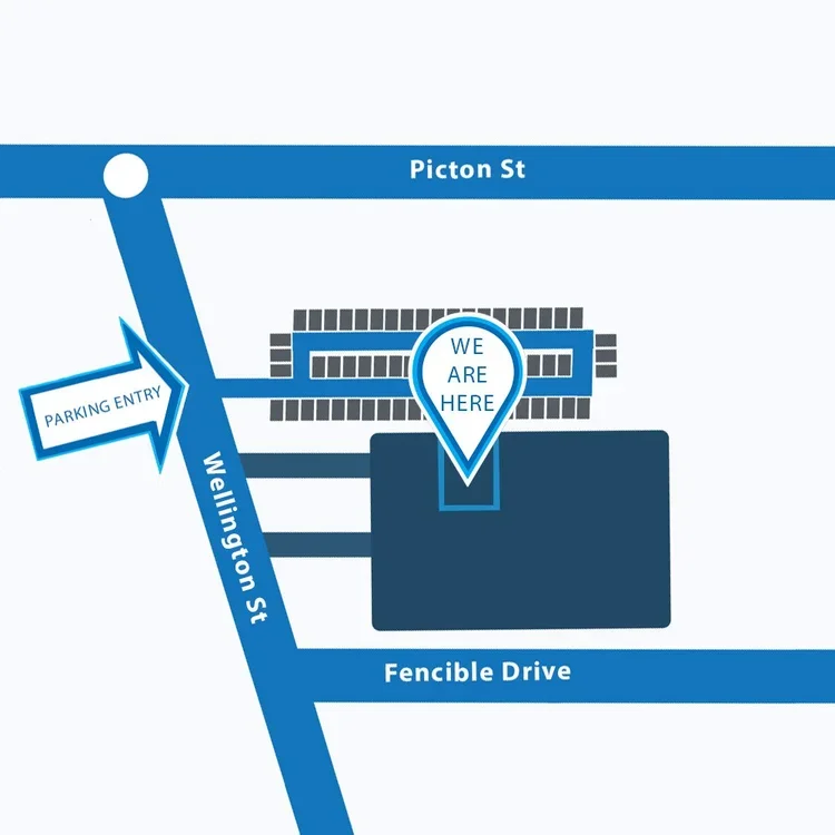 Map of how to get to Velca in Howick