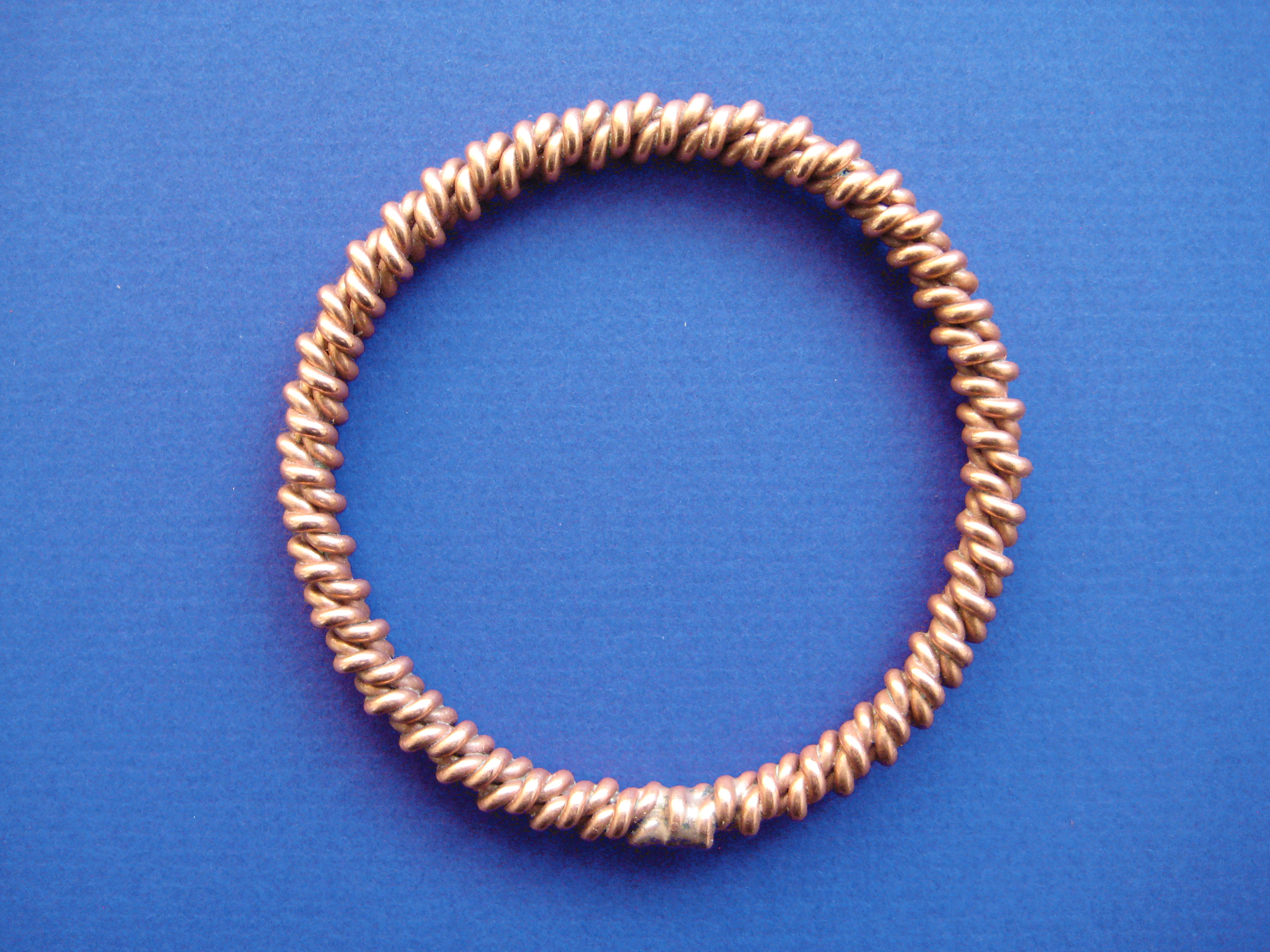 443 MHz | Viking Cubit Tensor Ring | Double Twist 12 Ga. Bracelet (Size S/M)