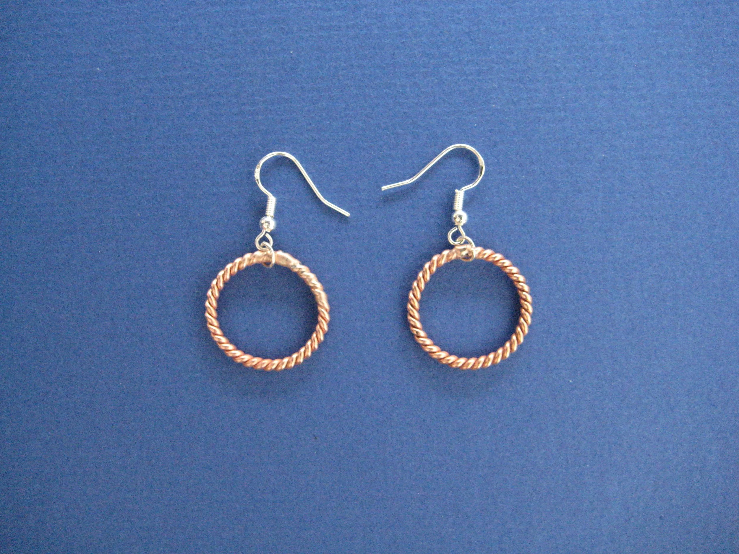 Tensor Ring Earrings- Royal Egyptian cubit 144MHz
