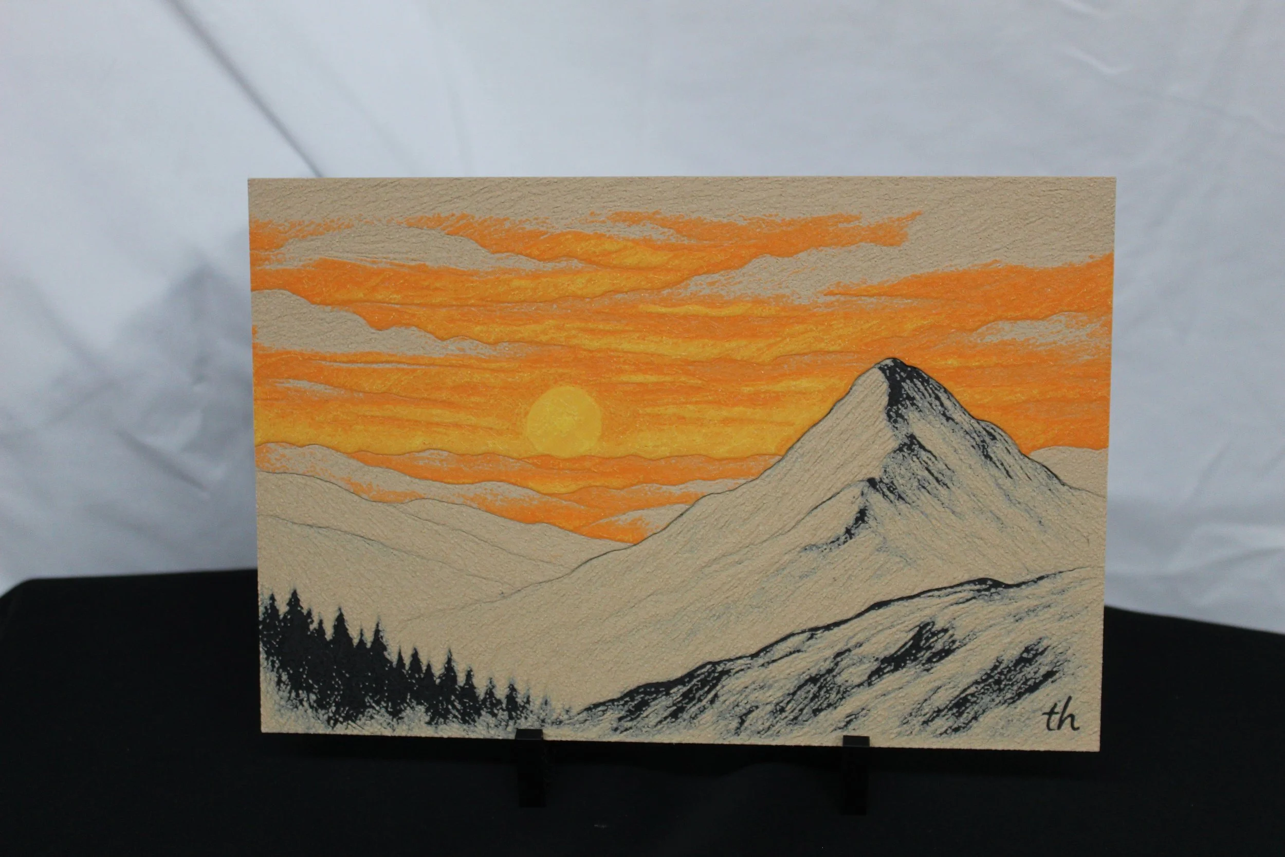 Mountain Sunset Art Print