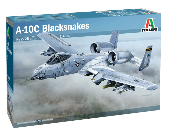 A‑10C Blacksnakes 1:48 Model Kit Italeri 2725 USAF Warthog