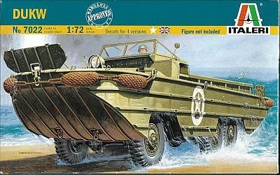 DUKW 2 1/2 ton GMC Amphibious Version - Italeri 7022 - 1:72 scale
