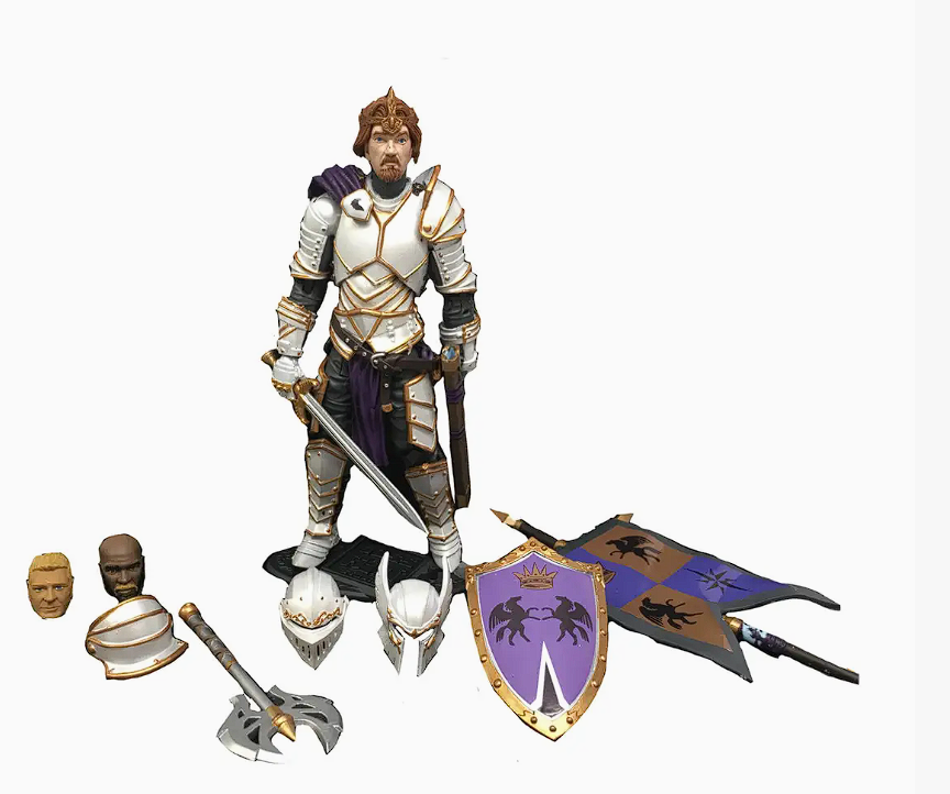 Vitruvian H.A.C.K.S. Action Figure: Lance Steelblade - King of Accord