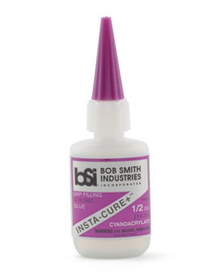 Bob Smith Industries Insta‑Cure+ Gap‑Filling CA Glue – 1/2 oz (BSI‑106)