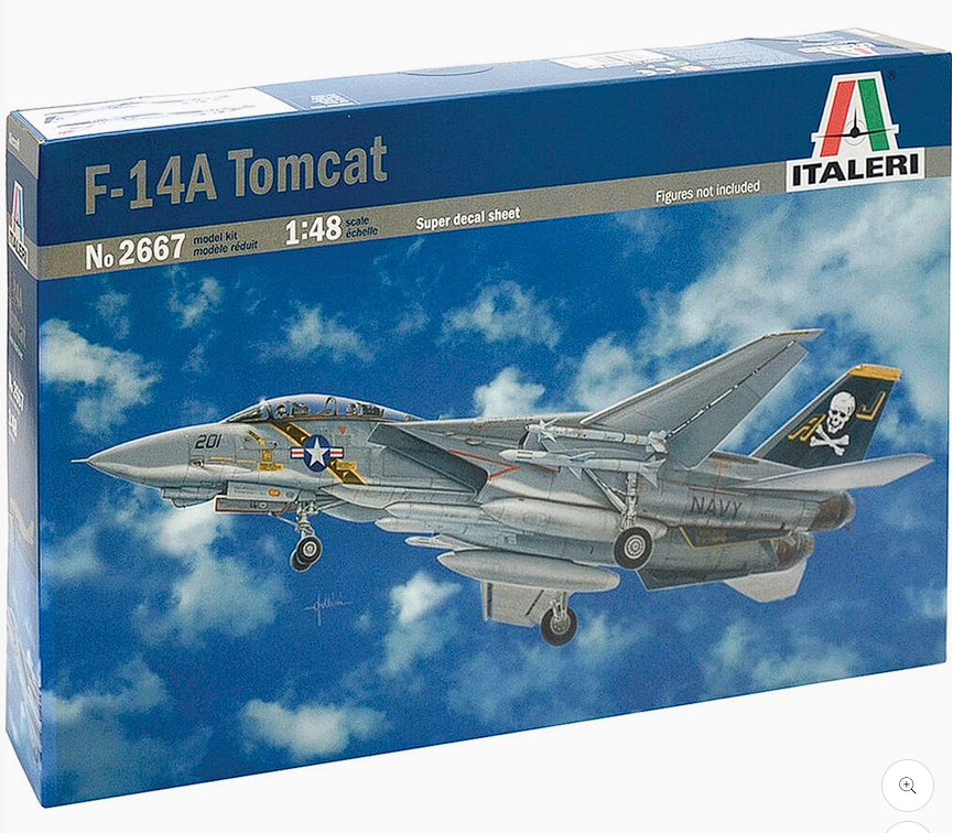 Italeri 2667 – F‑14A Tomcat “Black Knights” (1/48 Scale)
