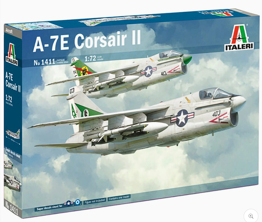 A-7E Corsair II - Italeri 1411,  1:72 scale