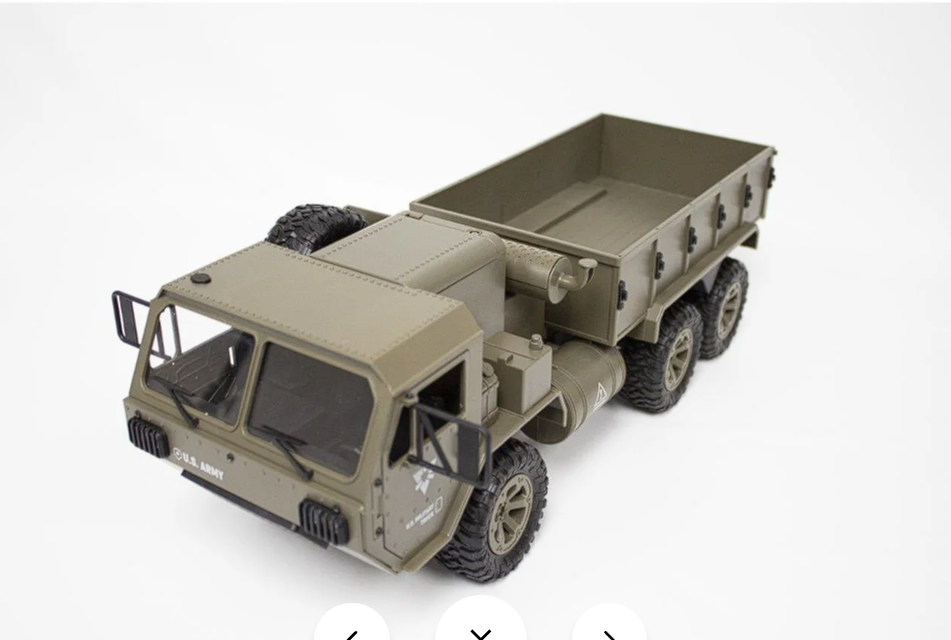 Military RC HEMTT 6x6  - green, Military Truck, 2.4 ghz RTR
