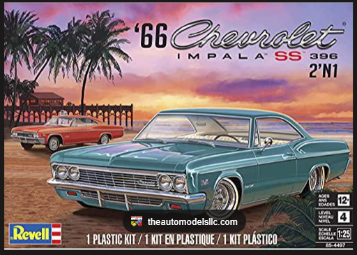Revell 85-4497 1966 Chevy Impala SS Model Kit 1:25 Lowrider Classic Muscle