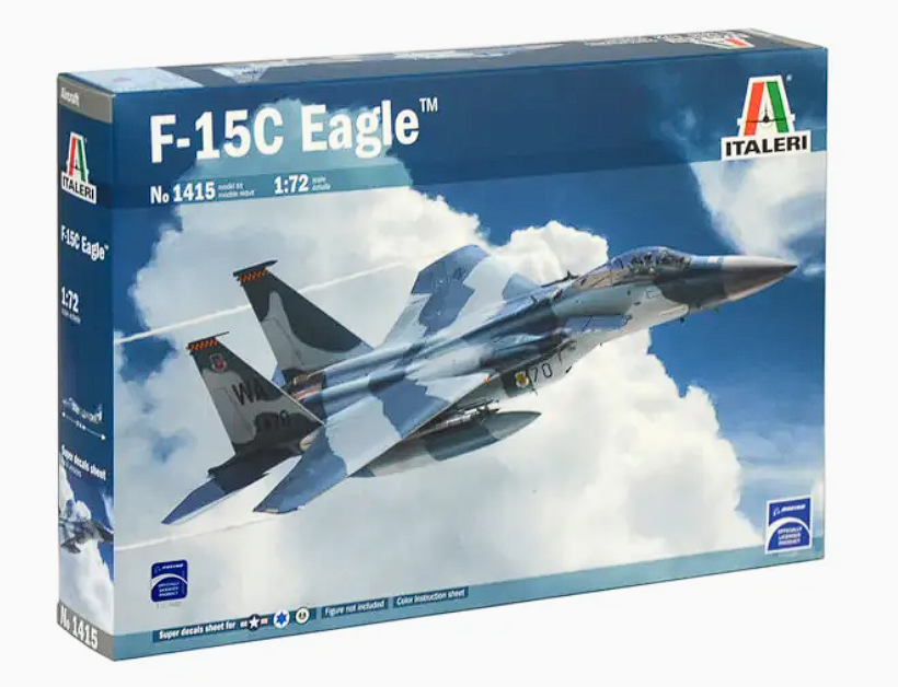 F-15C Eagle, Italeri 1415, 1:72 scale model kit