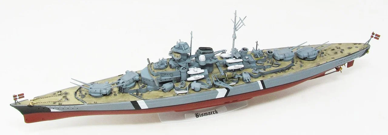 1:618 Bismarck Battleship German Bismarck-Class Battleship