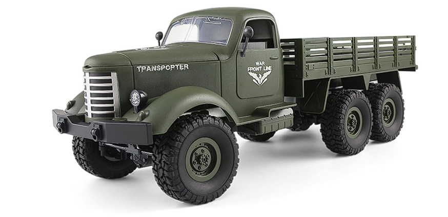 Military RC ZIS-150 6x6  - green, Military Truck, 2.4 ghz RTR (Copy)
