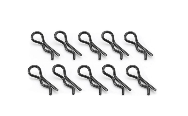Small body clips (colored)