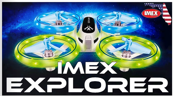 IMEX RC Explorer RC LED drone - 17600