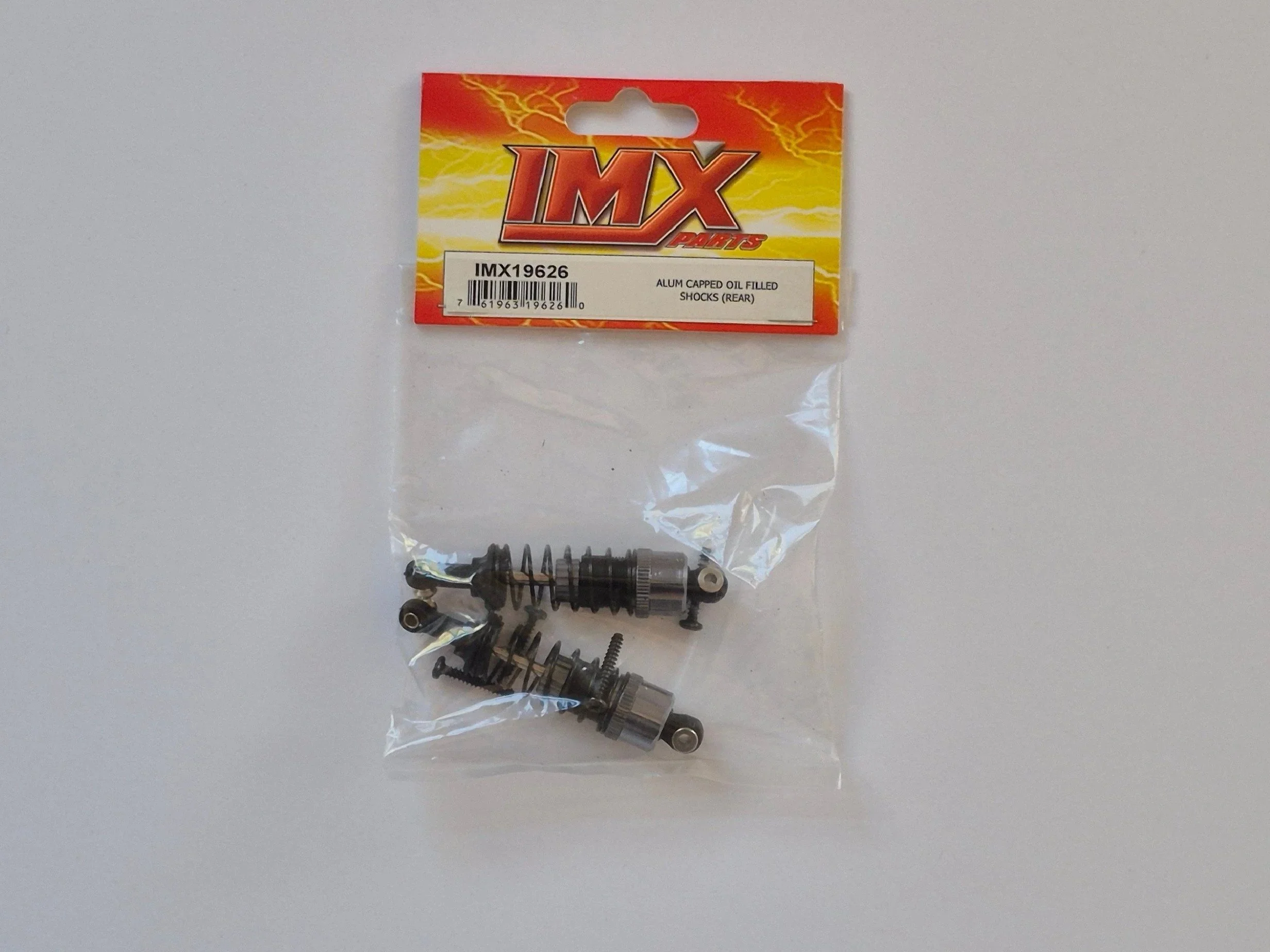 IMEX 19626 Rear Aluminum Oil‑Filled Shock Upgrade for 1/12 Slingshot & Shotgun