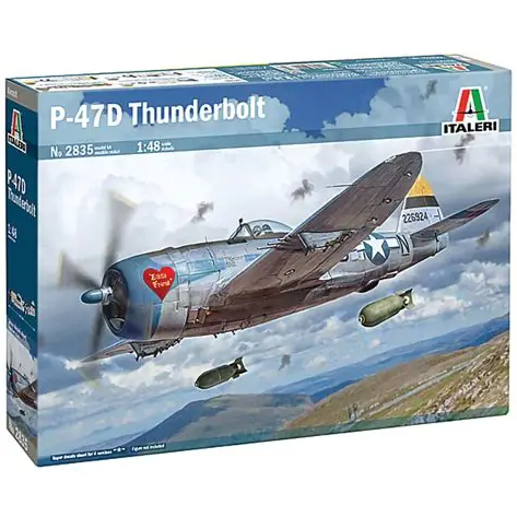 P-47 Thunderbolt 1:48 Scale Italeri 2835