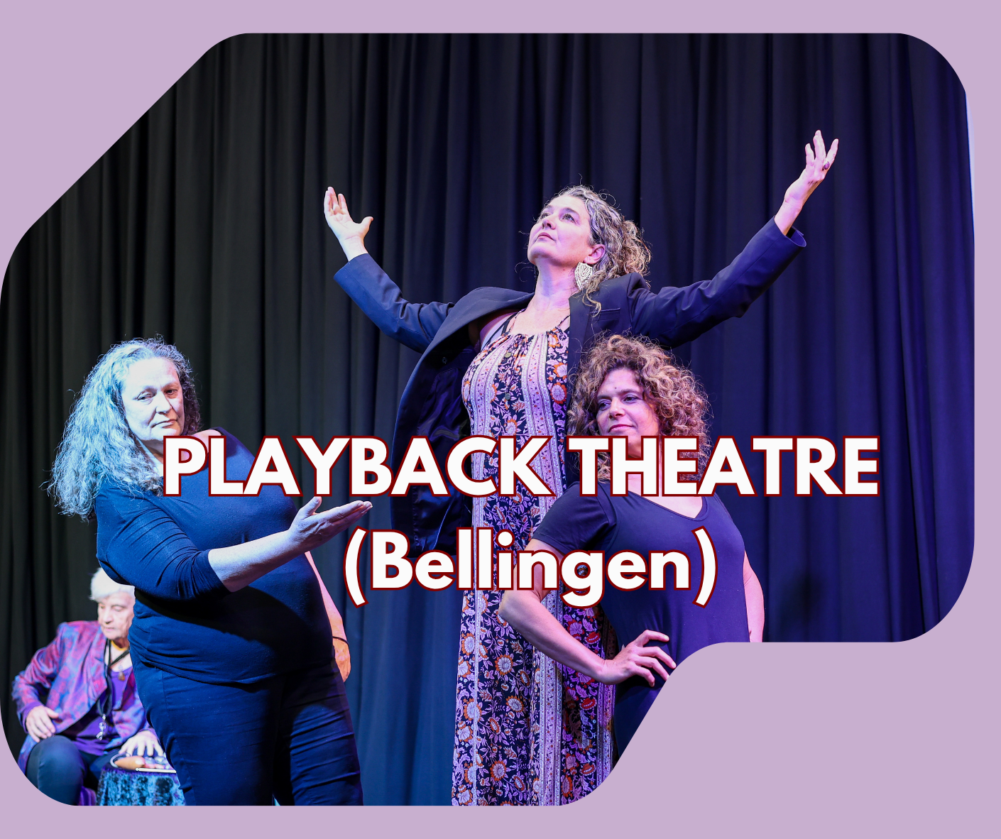 Bellingen Playback Theatre Company is a dynamic, unscripted ensemble that brings community stories to life. Using the unique art form of Playback Theatre, the company invites audience members to share real-life experiences, which are instantly transf