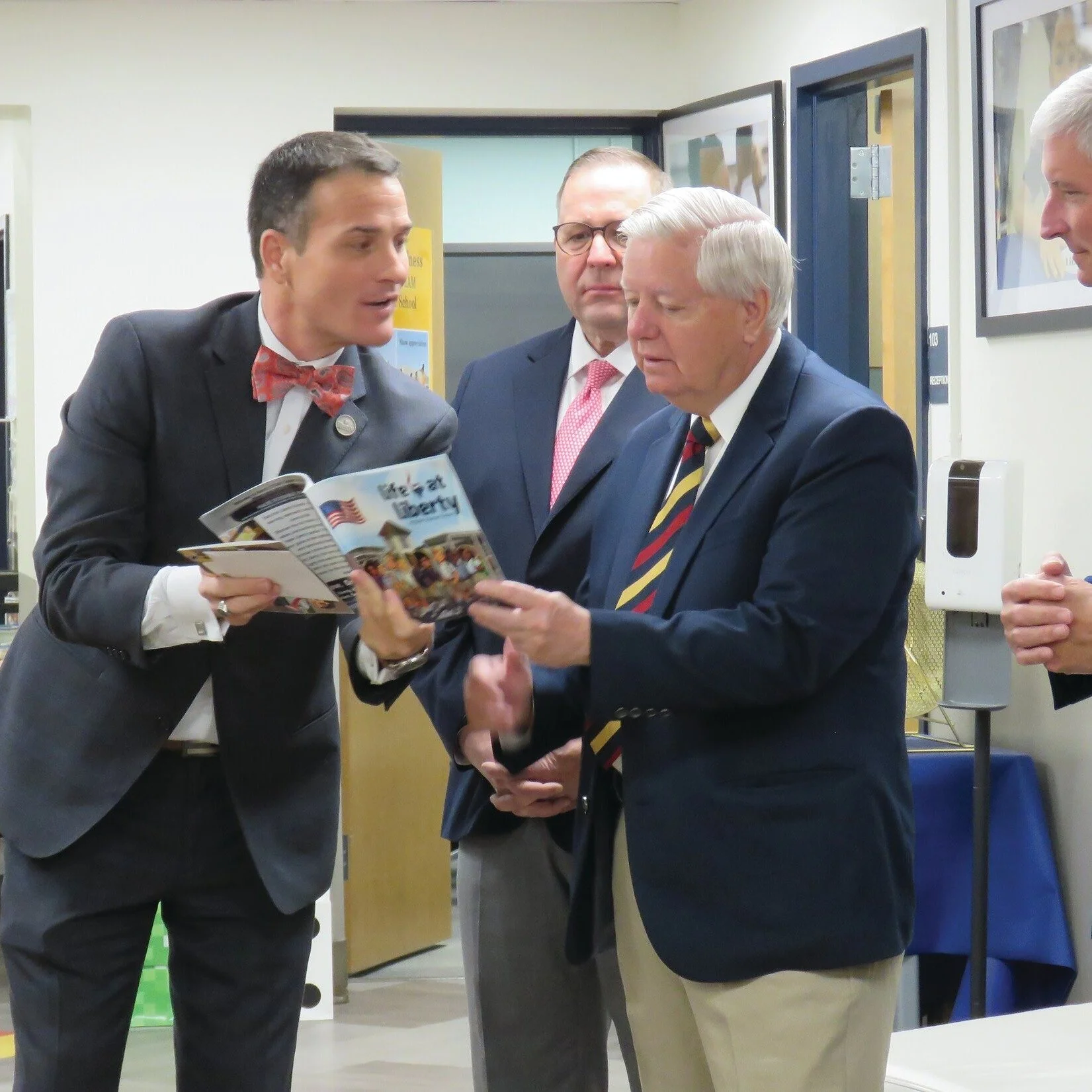 Campus Visit and Education Discussion with Community Leaders