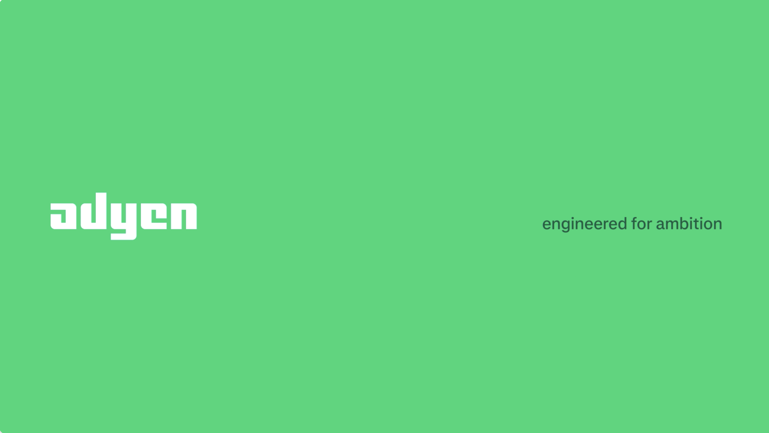 Adyen RMS Case Study