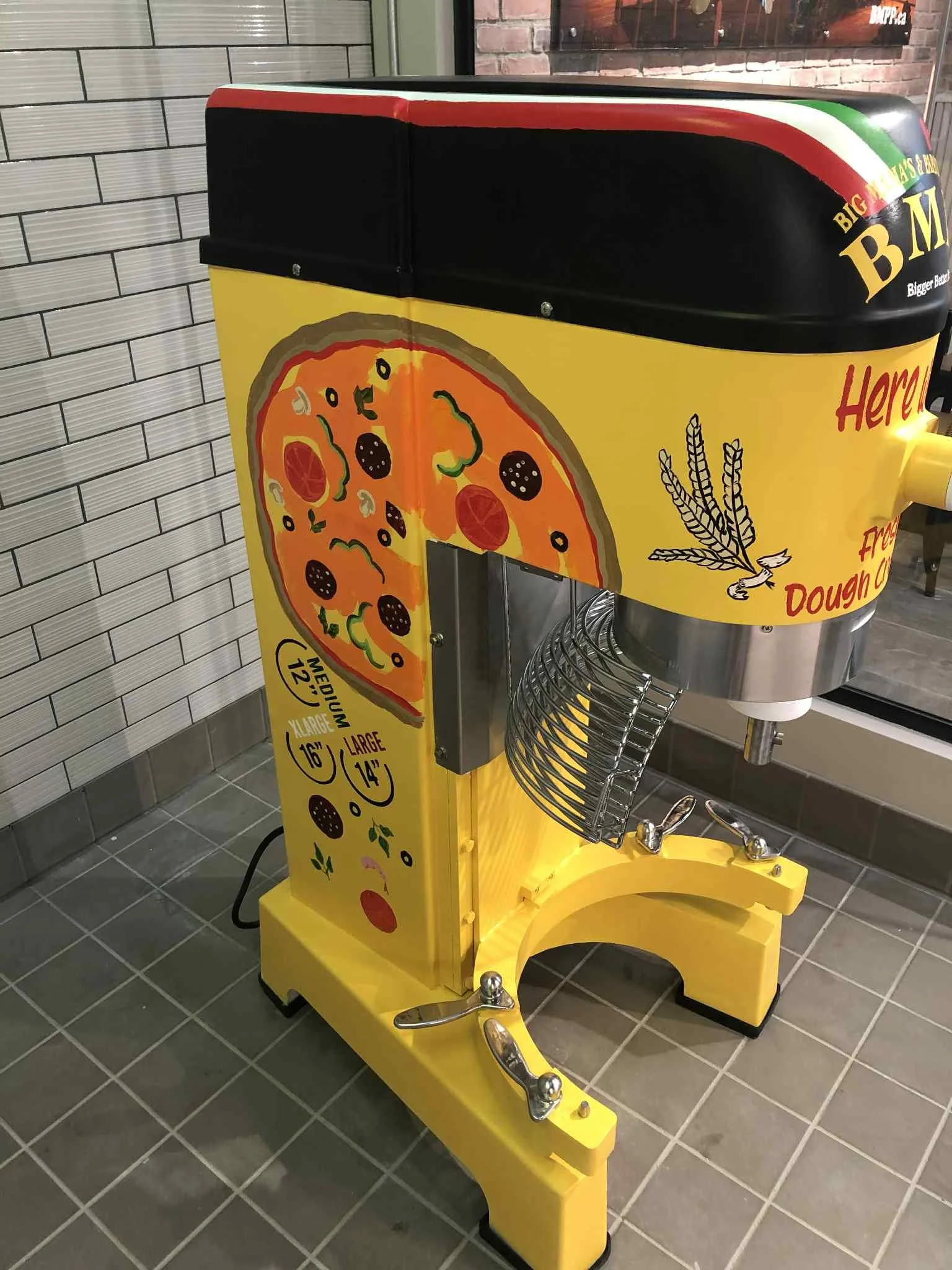 Big Mama's & Papa's Pizza Mixer - acrylic 2025