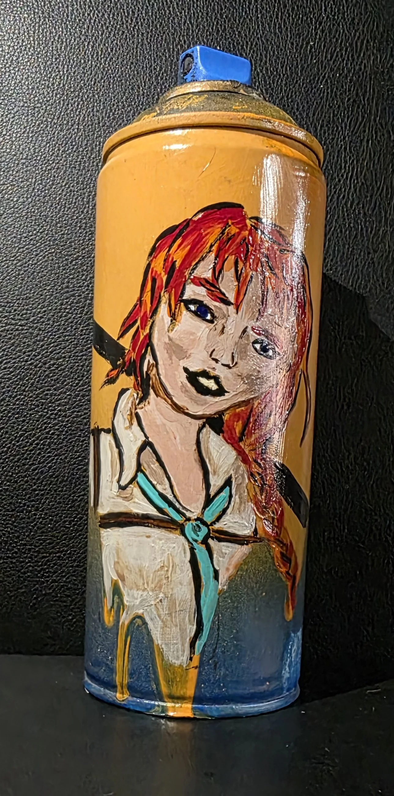 Jess - Painted Spray Paint Can