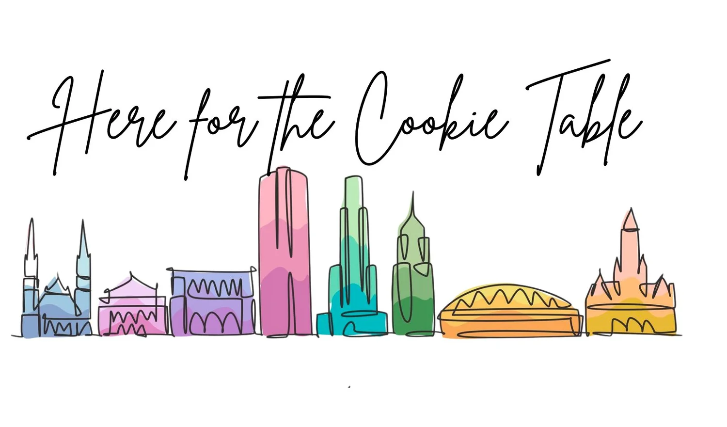 Here for the Cookie Table