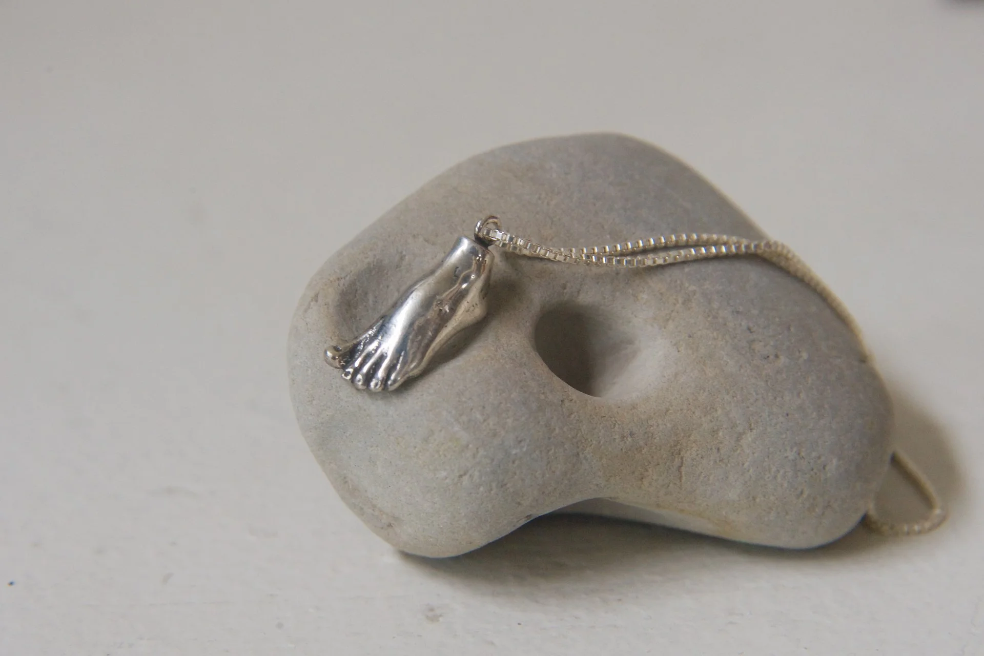 Footsie - foot necklace