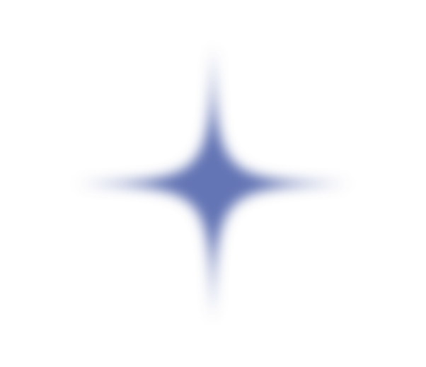 Blue star-shaped light or graphic on a black background.
