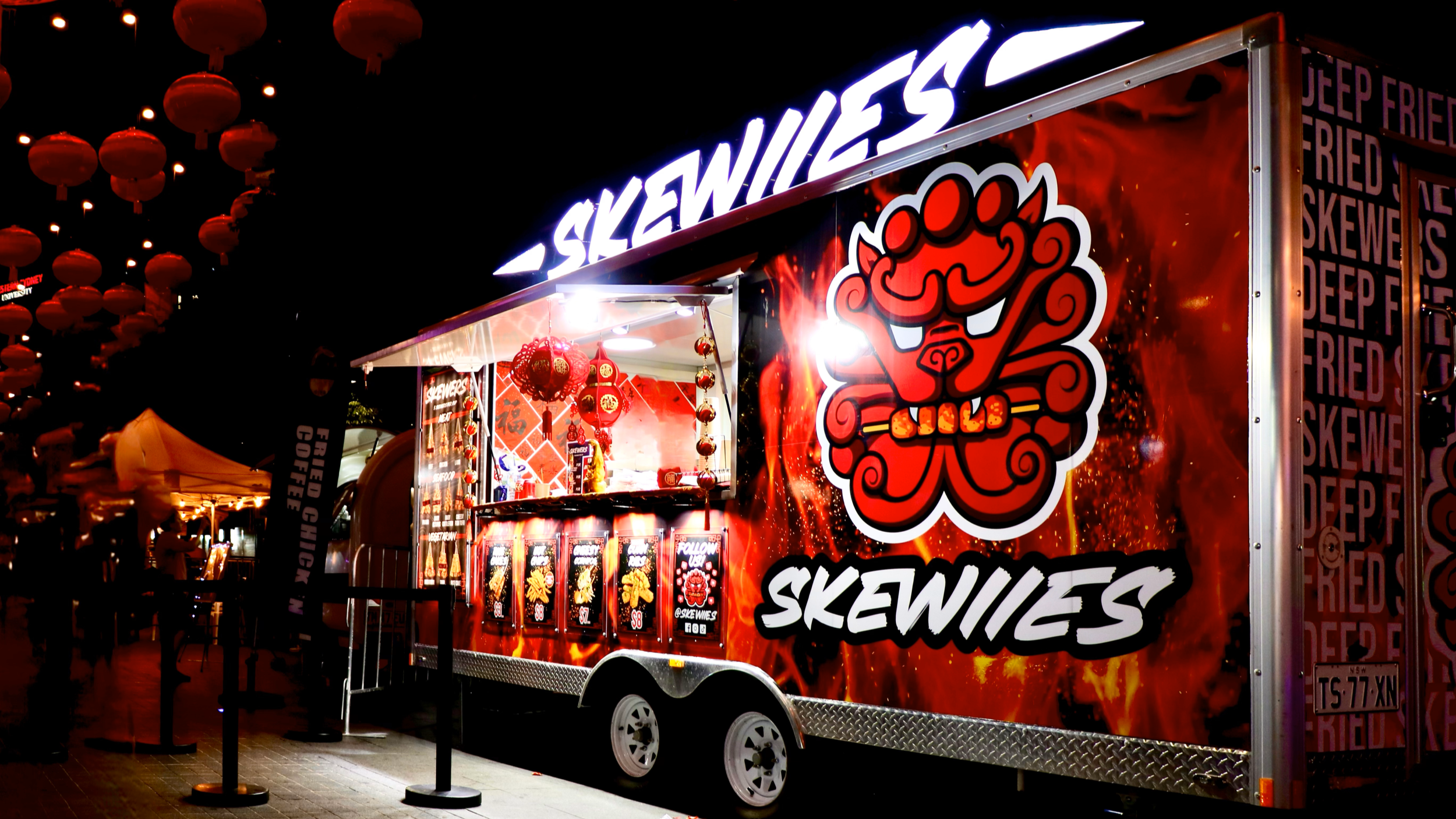 Skewiies Food Trailer