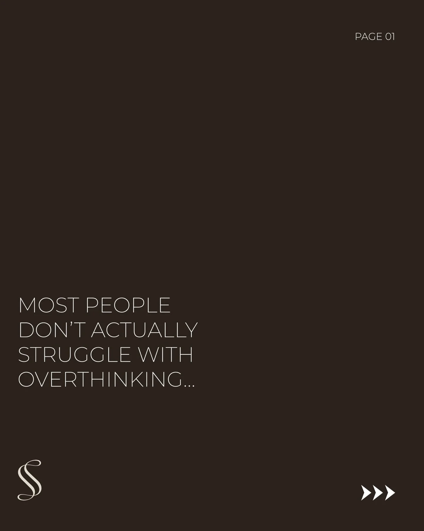 Overthinking is often linked to a heightened threat system, not a lack of control. 
When your brain is constantly expecting danger and things to go wrong, it tries to problem solve in advance. 
Therapy can help shift these patterns by building safety