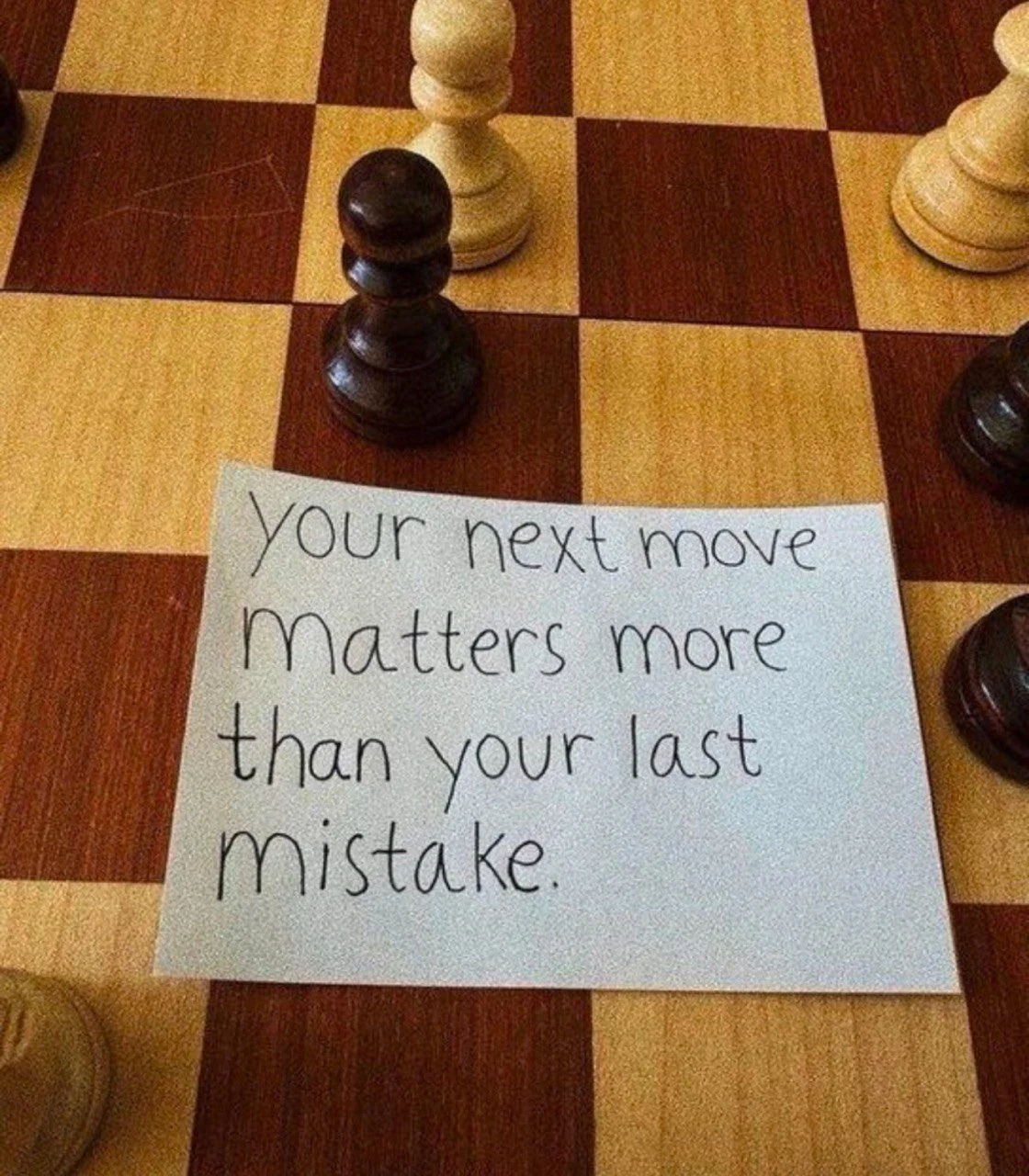 Your move…