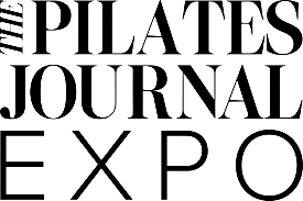Cover page of Pilates Journal Expo with title text in large font.