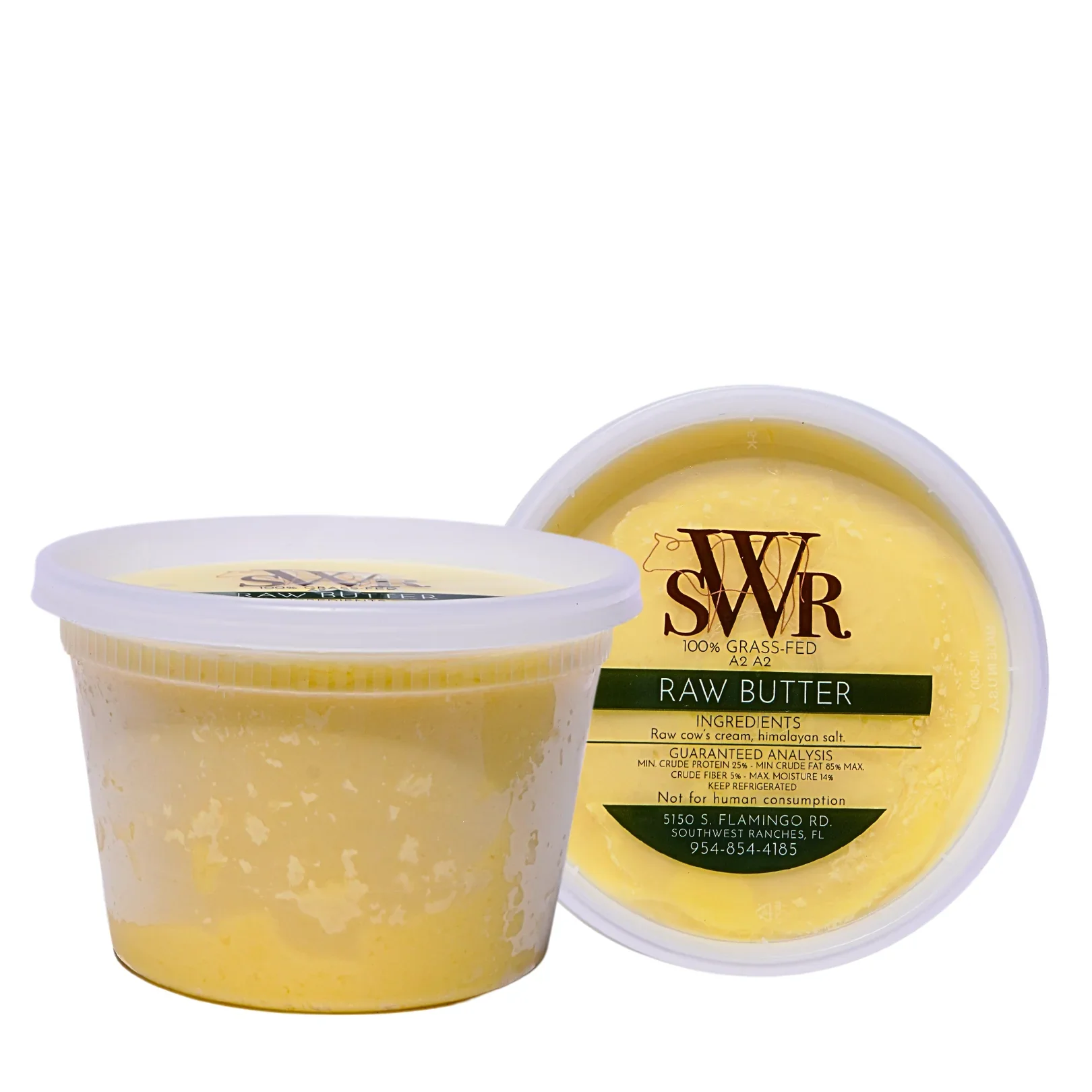 Raw Butter Salted A2 (SWR) - 1 lb.