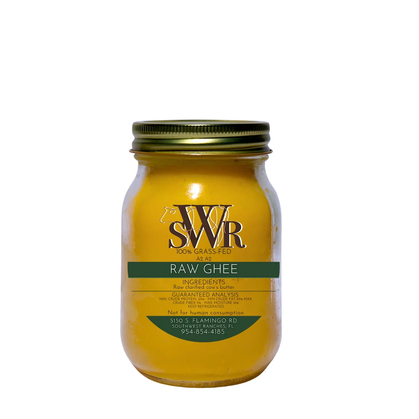 Raw Ghee A2 (SWR) - 16 oz.