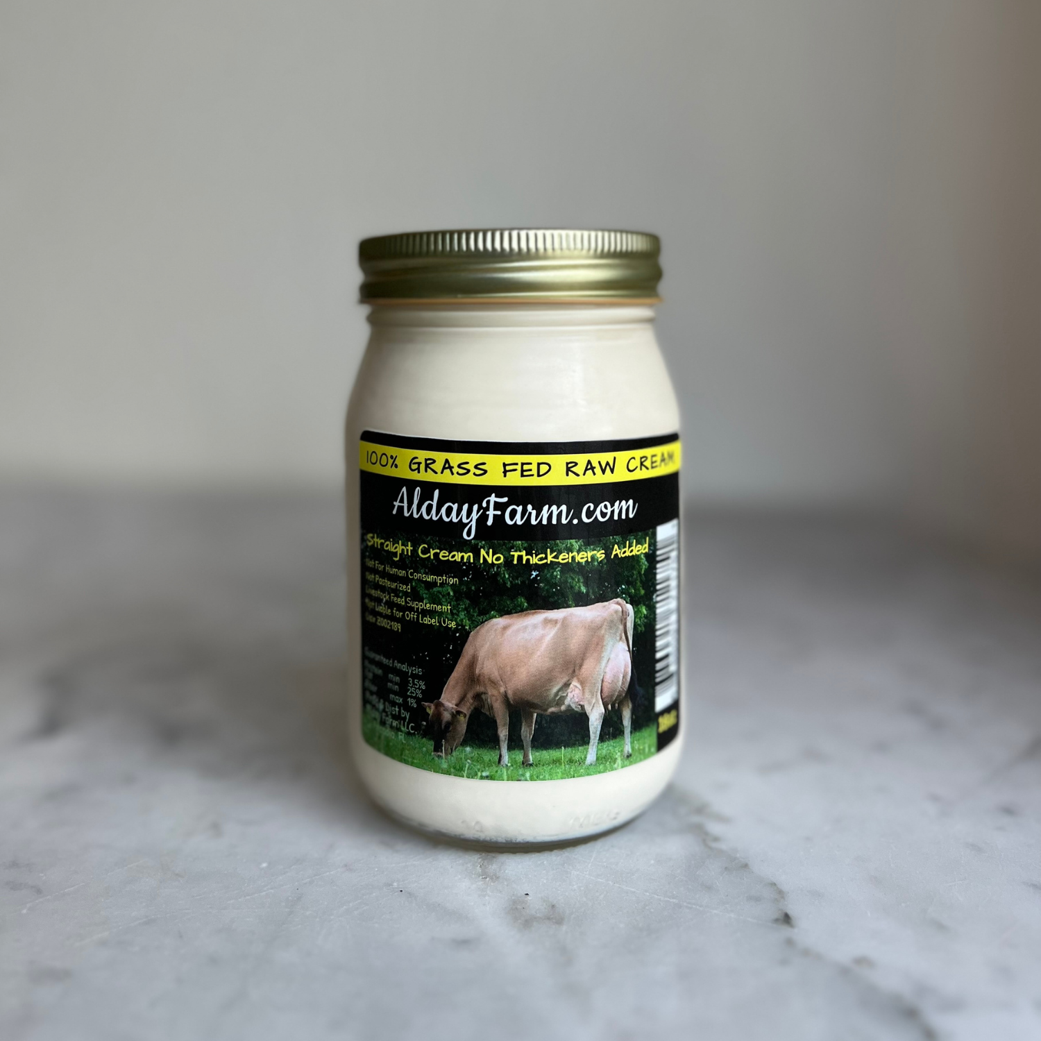 Raw Cream (Alday Farm) - 16 oz.