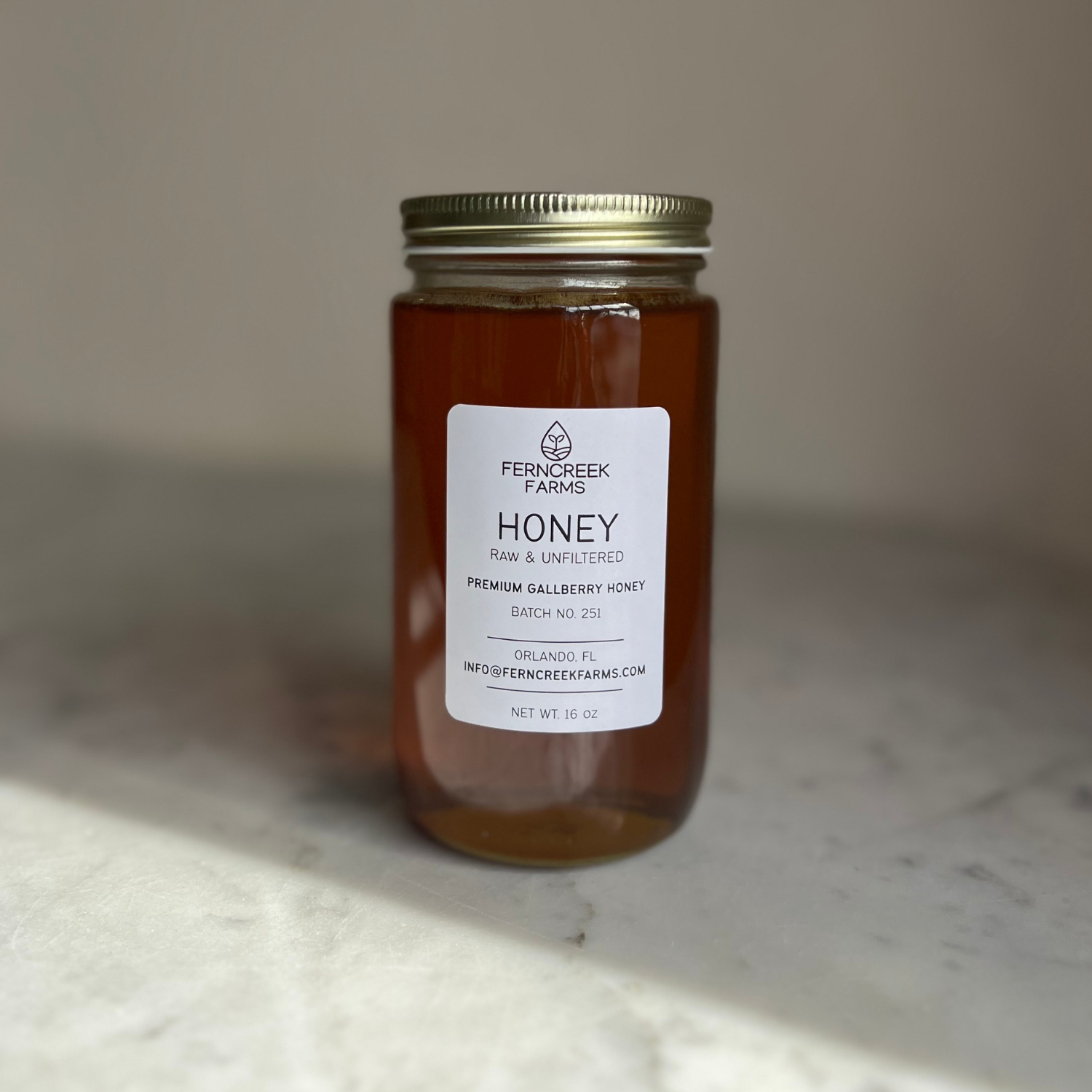 Raw Honey (Ferncreek Farms)