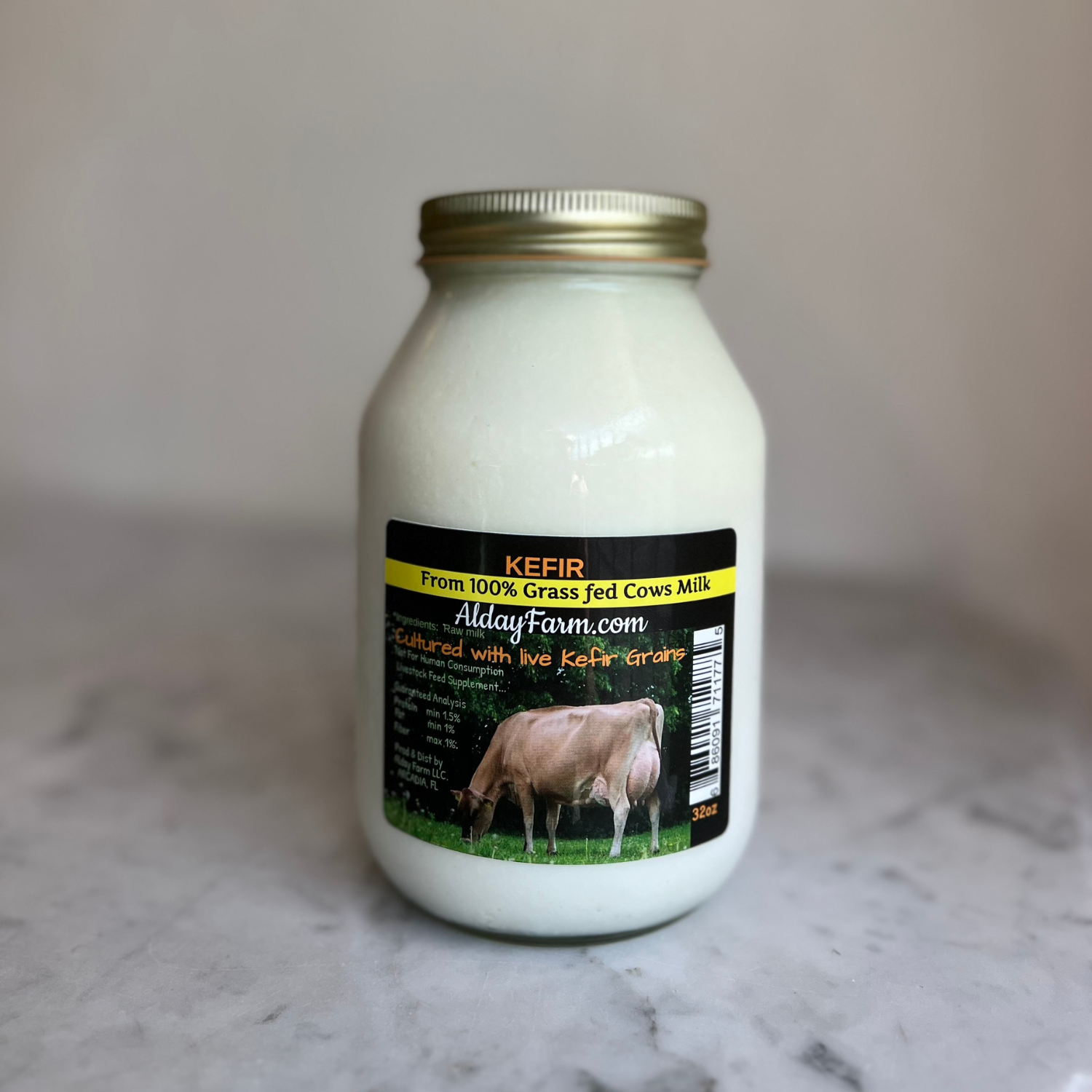 Raw Kefir (Alday Farm) - 32 oz.