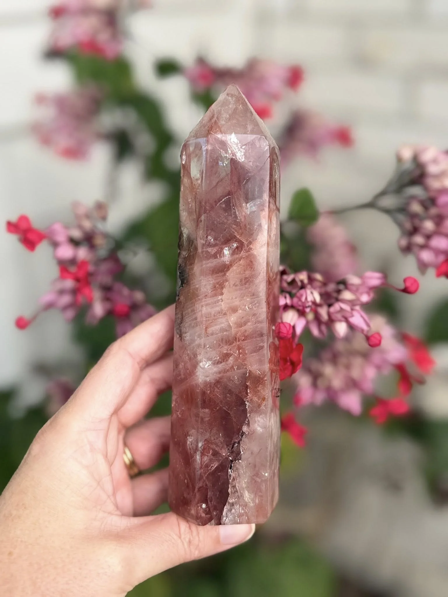 Strawberry Quartz Tower
