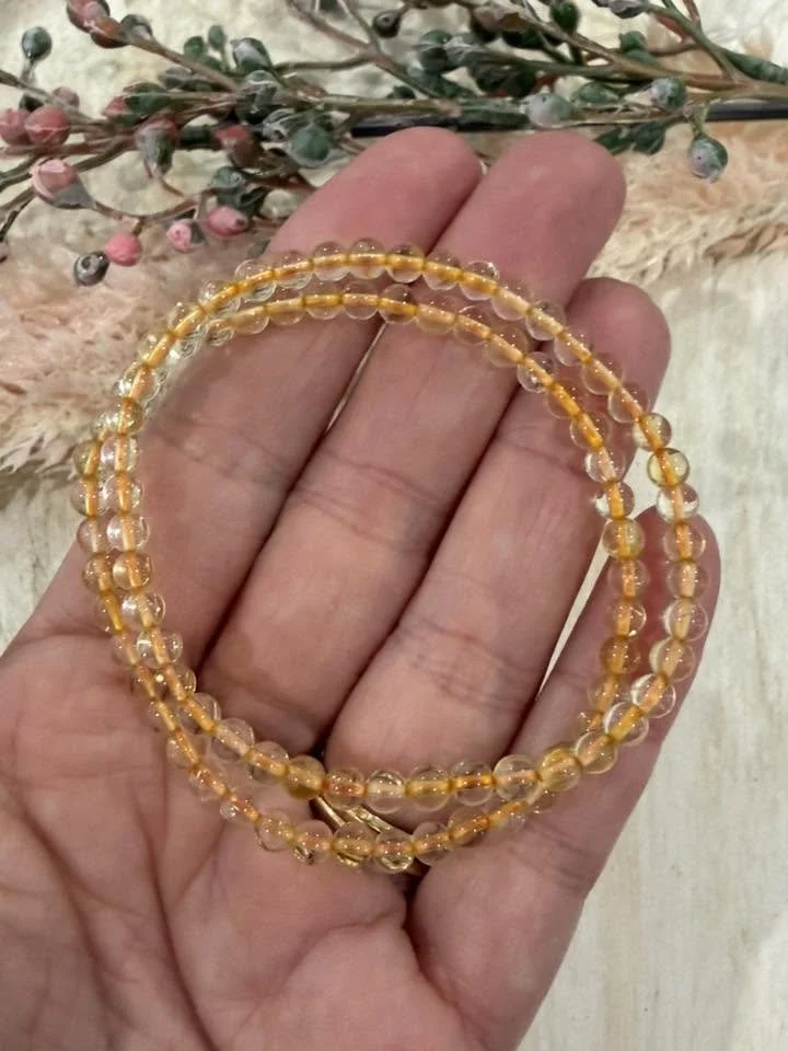 Faceted Natural Citrine Bracelets