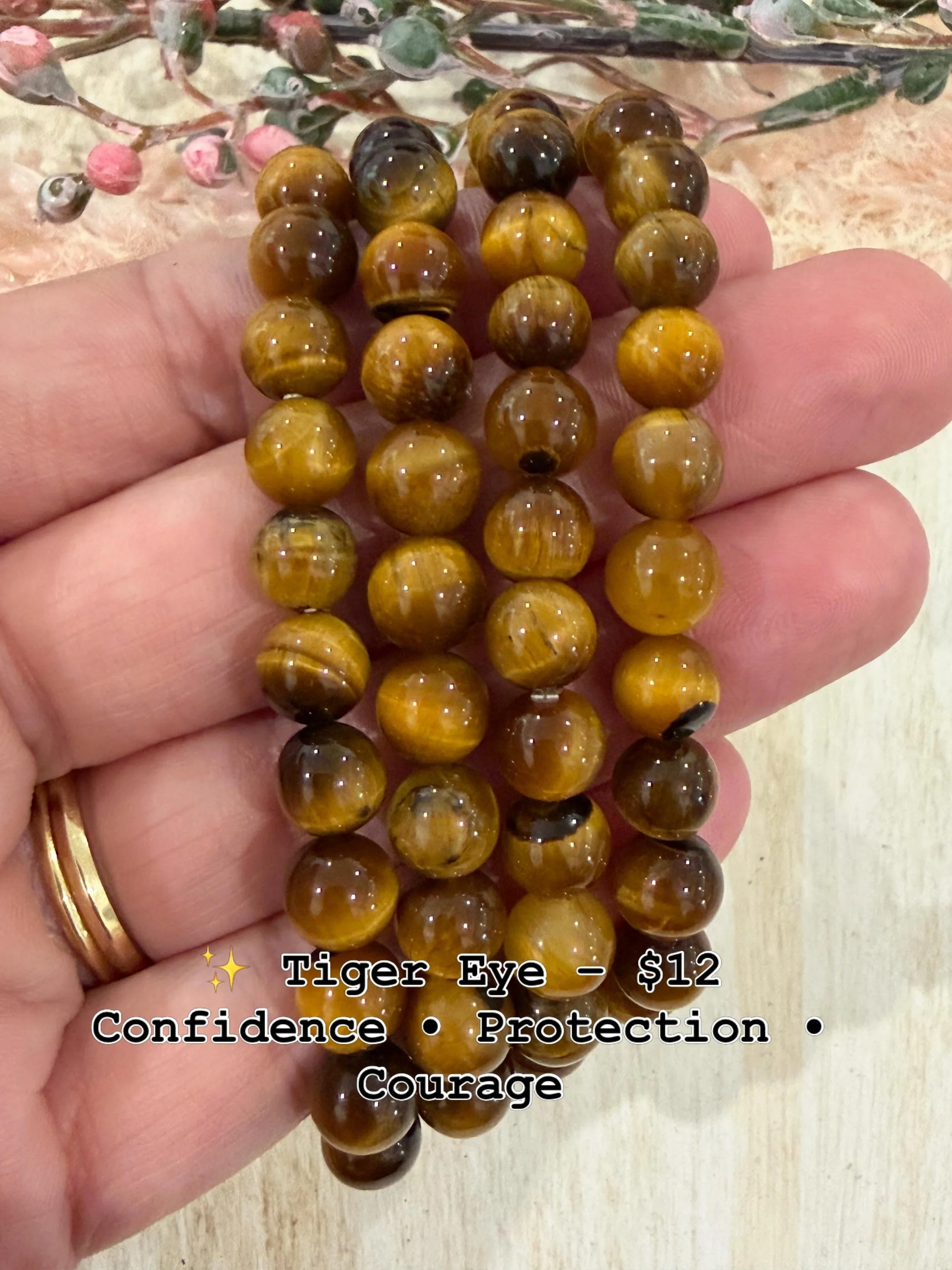 Tiger Eye Beaded Bracelets