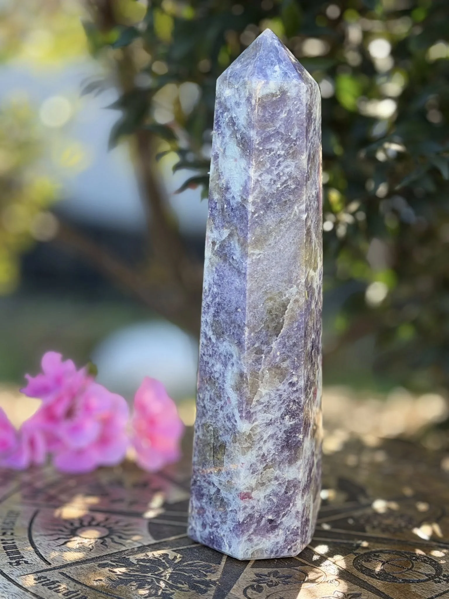 Lepidolite Tower