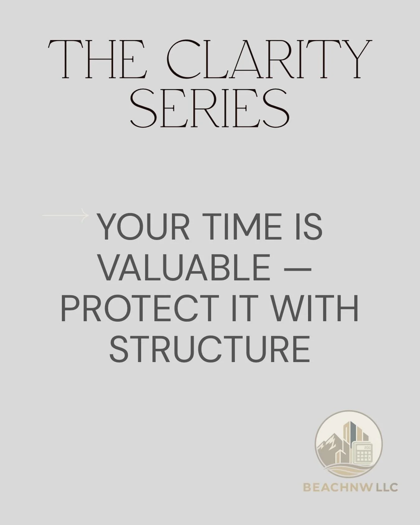 When things feel heavy, return to the basics.
#theclarityseries #businessclarity #quiettips