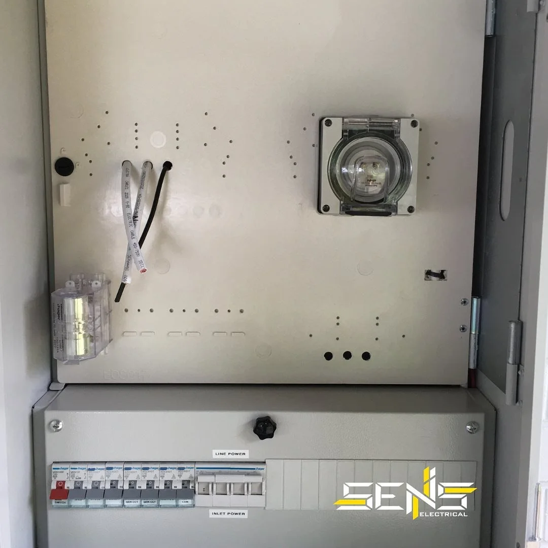 Switchboard upgrade✅ Main switchboard upgraded and relocated for future solar install and generator changeover switch and inlet ready to go! 🤩.
To enquire for some Electrical or Air con work, feel free to comment below, send us a message or call us 