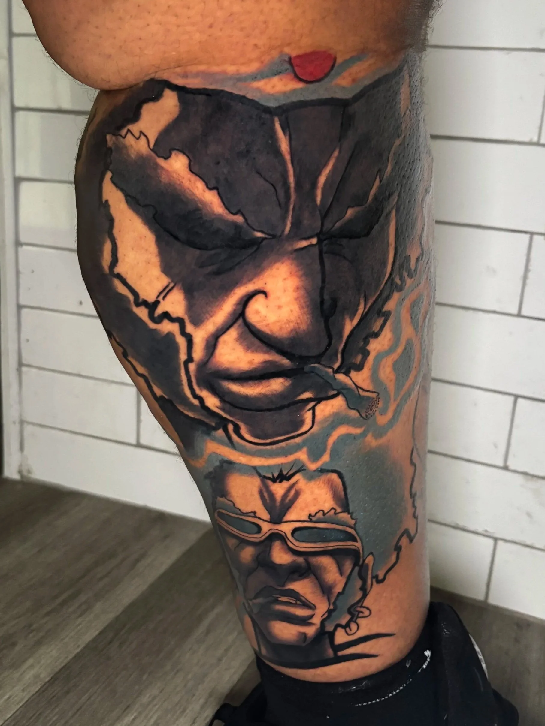Afro Samaurai, Ninja Ninja, Anime tattoo