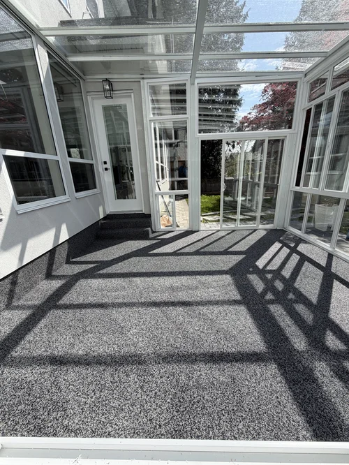 Patio resurfacing